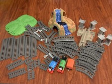 2013 Thomas The Train Set. Waterfall. Tracks. Percy. Over 40 Track Pieces