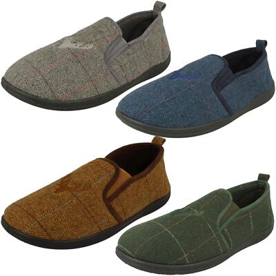 Chaussons Padders Nash Pour Hommes - En Feutre Confortable Toutes Tailles Décontracté