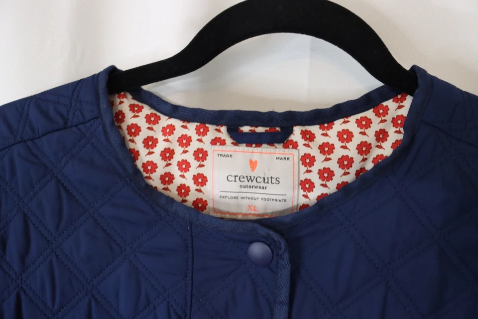 J. Куртка Crew Cut размер XL синяя с легкой подкладкой - Изображение 3 из 4