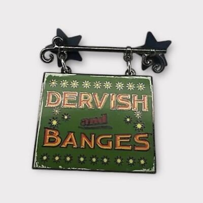 RARE Universal Studios Harry Potter Dervish and Banges Shop Sign Pin j80