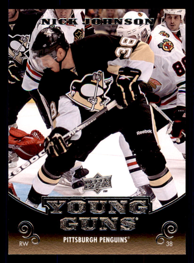 2010-11 Upper Deck #242 Nick Johnson Pittsburgh Penguins RC