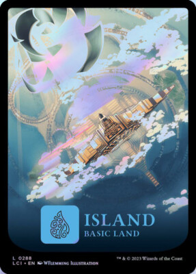 Island (0288) 288 L MTG LCI NM FOIL | eBay