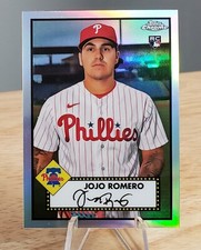 Jo Jo Romero 2021 Topps Chrome Platinum Anniv Refractor #78 Phillies 