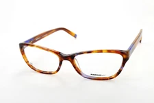 MARCHON NYC MONROE 214 Lt. Brown Violet Havana 53-16-135 Eyeglass Frames L406