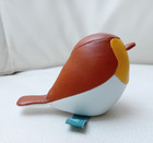 ZUNY Paperweight Mini 0.12 Kg Robin Tan Bird Fermacarte Design