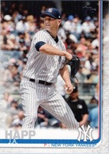 2019 Topps #481 JA Happ New York Yankees