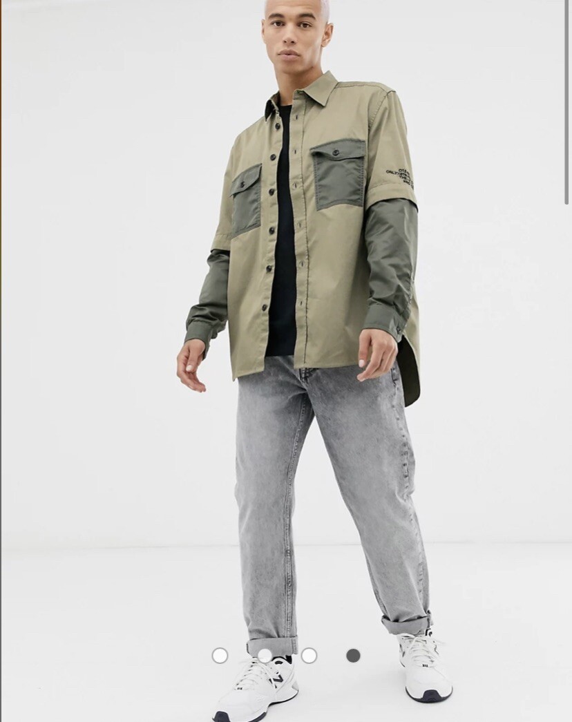 diesel military shirt
