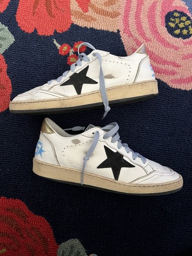 GOLDEN GOOSE Sneaker Superstar nero oro – Itazon