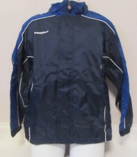 Mitre Prostar Hurricane Rainjacket, Navy/Royal, Adult S, 34-36" Chest