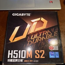 Gigabyte H510M S2 Intel 10th 11th Gen H510 LGA 1200 micro ATX DDR4 Motherboard