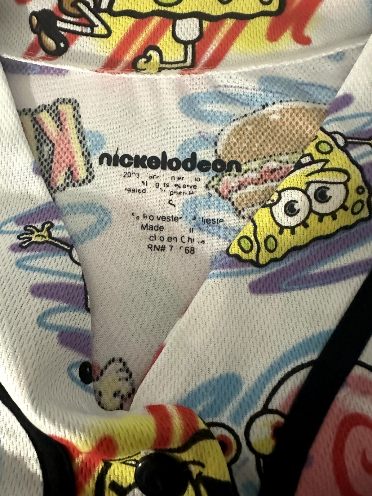 spongebob squarepats jersey - image 2