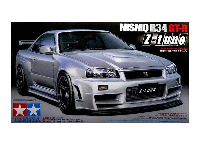Tamiya America Inc 1/24 Nismo R34 GT-R-Z-Tune TAM24282 Plastics