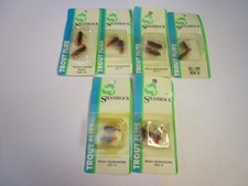 Shamrock  Trout Flies  WOOLY WORM BROWN #10 Trout Fly Lot OF 12  NEW IN PACKAGE