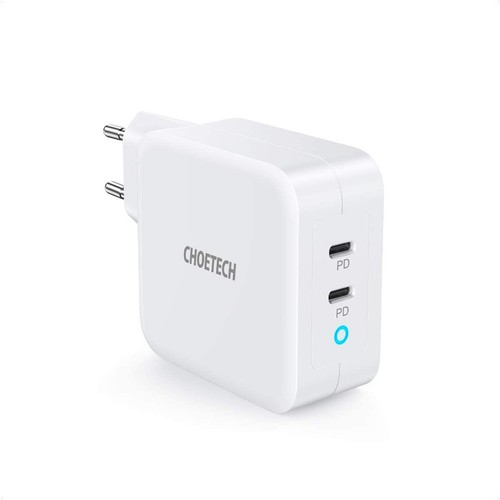 CHOETECH PD100W Dual USB Type-C Fast Charger Wall Charger for Phone 11 Pro HUY - Photo 10 sur 15