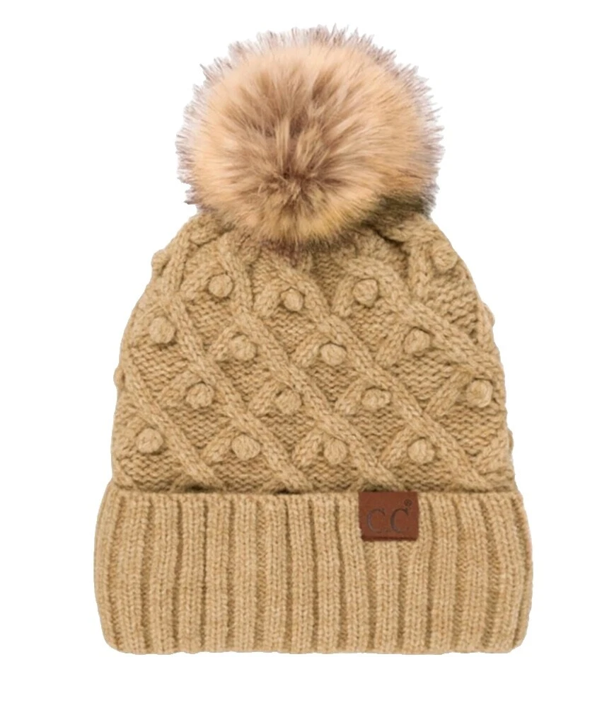 棕色女式无檐帽