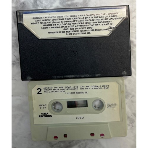 Lobo Self Titled Cassette Pop Rock 1979 MCA - Picture 3 of 4