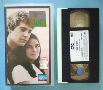 Vhs Love Story Sentimental Film Ali Mcgraw Ryan O'Neal Videokassette (V158)