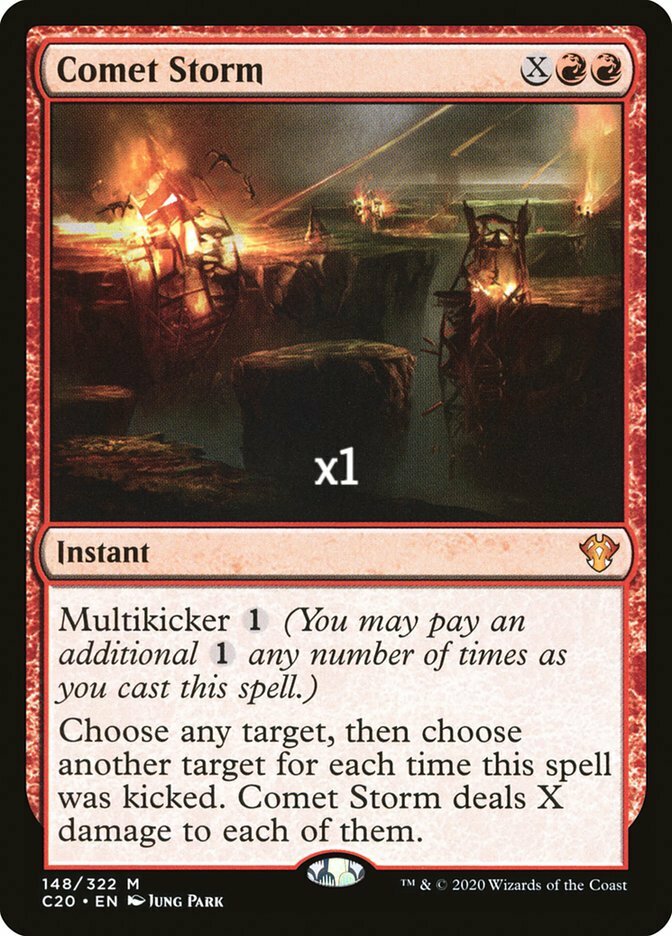 MTG Commander 2020 C20 Comet Storm MINT
