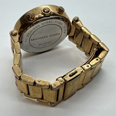 Michael Kors Parker MK5491 Women Rose Gold Analog Dial  display picture 3