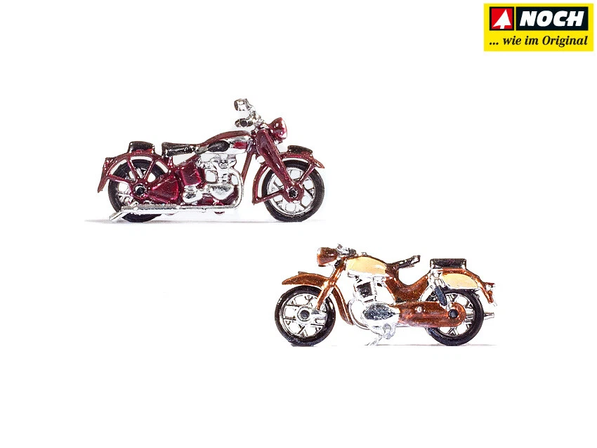 NOCH Doppelpack 16452 + 16456 Dpur H0 »Classic-Bikes-Set« Triumph & NSU