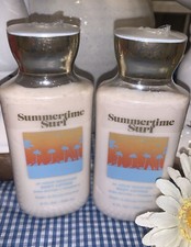 2 Bath  Body Works SUMMERTIME SURF 24HR Moisture Body Lotion Cream 8 oz