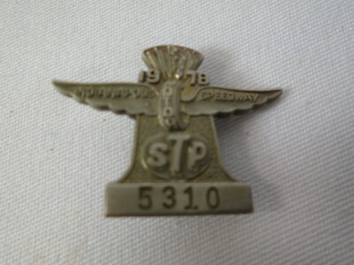 1978 Indianapolis 500 Silver Pit Badge #5310 Winner Al Unser Rathmann Corvette