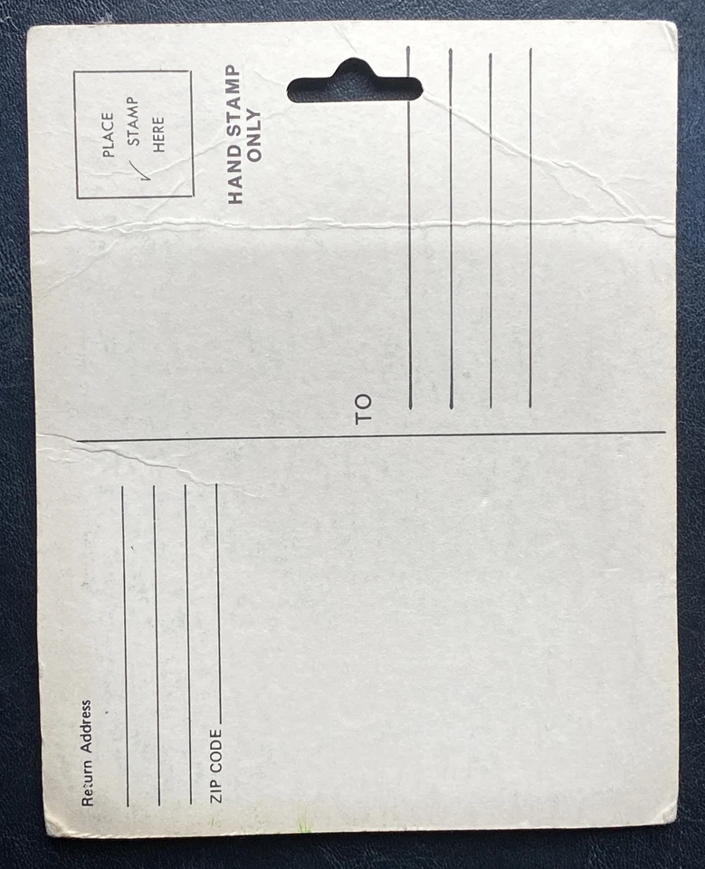 Vintage Embroidered Patch AGC Stork carrying Baby Patch "Depend On Me" - NOS - Image 3 of 4