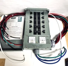 Connecticut Electric Emergen Transfer Switch - 50 Amp, 10-Circuit, 12500 Watts