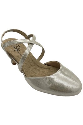 Ros Hommerson Women's Caliente Heeled Pumps Silver Glitter