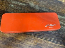 Vintage J.C. Higgins Gun Cleaning Kit No. 2140 Red Metal Case