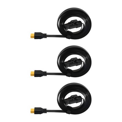 Kabel Verbindungskabel XT90 zu PV-Stecker 0,5m-2,5m Flat Cable 4mm² Offgridtec