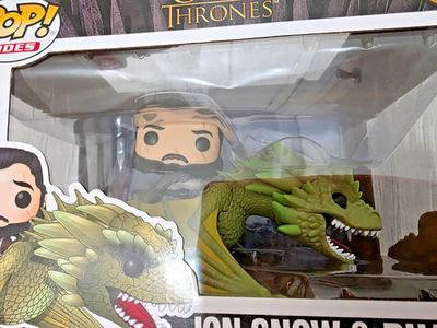 Funko Pop! Rides: Game of Thrones - Jon Snow w/Rhaegal #67 for