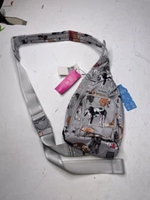 Vera Bradley Reactive Mini Sling Backpack Best In Show Dog Puppy Rare New W Tags
