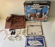 Vintage Star Wars Droid Factory With Box And Paperwork Not Complete Kenner 1978