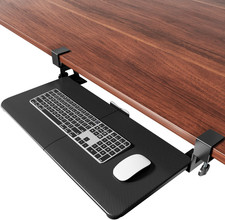 Grande Vassoio per Tastiera Estraibile Sotto La Scrivania Con Sistema Di Montagg