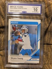 2024 Panini Donruss #290 Bryce Young Gem Mint 10 Carolina Panthers