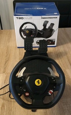 Thrustmaster T80 Ferrari 488 GTB Edition Lenkrad mit Pedalset für PC und Konsole