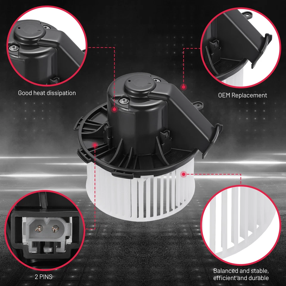 Motor aquecedor ventilador CA para Dodge Mercedes-benz Sprinter 2500 3500 2007-2018 - Imagem 4 de 4