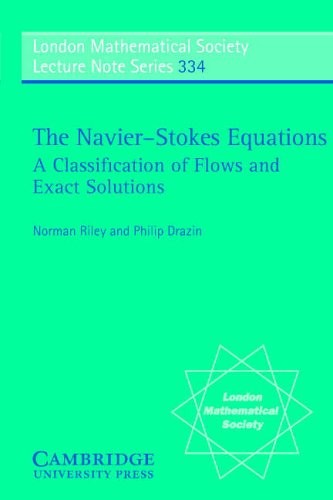 The Navier-Stokes Equations: A Classification o. Drazin<|