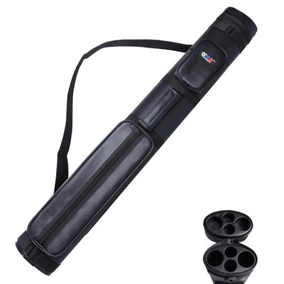 GSE 2x2 Deluxe Hard Billiard Pool Cue Stick Carrying Case, Billiard Cue Case, Bi