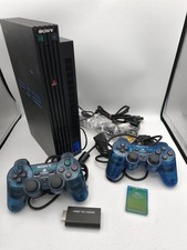 Sony PlayStation 2 PS2 Console & 2 Controllers Bundle Tested Fully Working HDMI