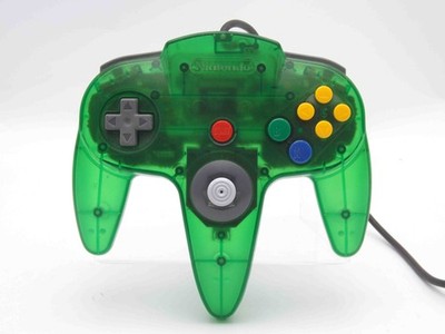 Original Nintendo 64 N64 Controller - Jungle Green Transparent - GUT