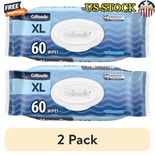 Flushable Wipes XL Hypoallergenic Wet Wipes 60 Count Septic Safe Gentle Clean US