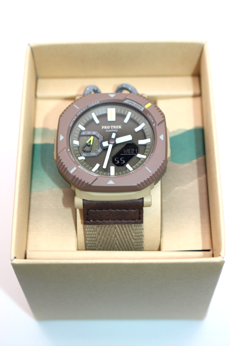 CASIO PRO TREK PRJ-B001B-5JF | Solar Bluetooth Watch Hiker Line