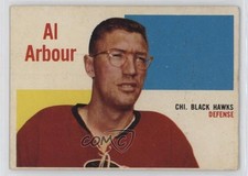 1960-61 Topps Al Arbour #64 HOF 0q4x