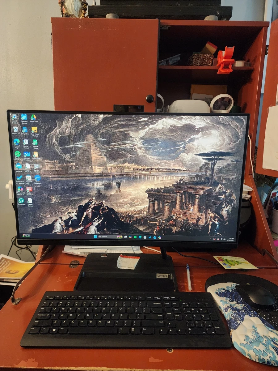 Lenovo AMD Ryzen 5 8 GB RAM PC Desktops & All-In-One Computers for
