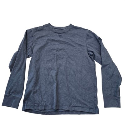 Timberland Men's Blue Long Sleeve Crewneck T-Shirt Size XL Regular Fit