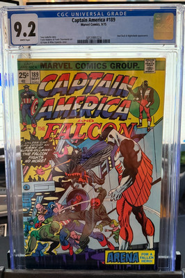 Captain America #189 (Marvel Comics September 1975) CGC 9.2