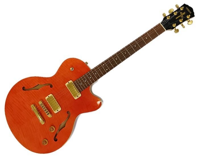 Semi-Acoustic Electric Guitar Yamaha AEX-520 OST Orange Stain S/N