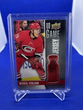 Micheal Ferland 19-20 Upper Deck 1 UD Game Jersey Game Used Jersey
